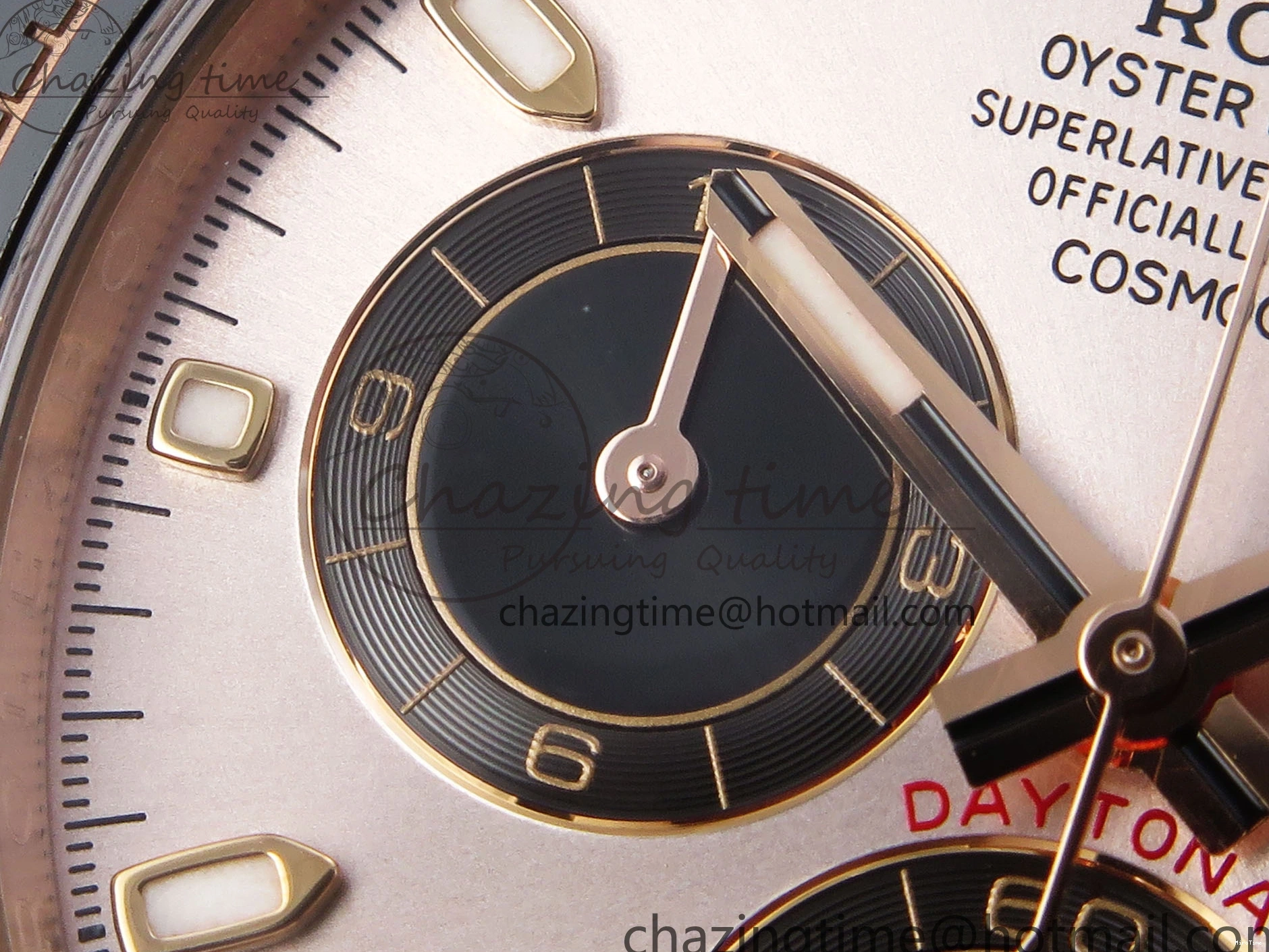 MiroTime 0416 Daytona 116515 Clean 1:1 Best Edition Silver Dial RG Markers on Oysterflex Strap SA4130 V WrinkleFree 1965